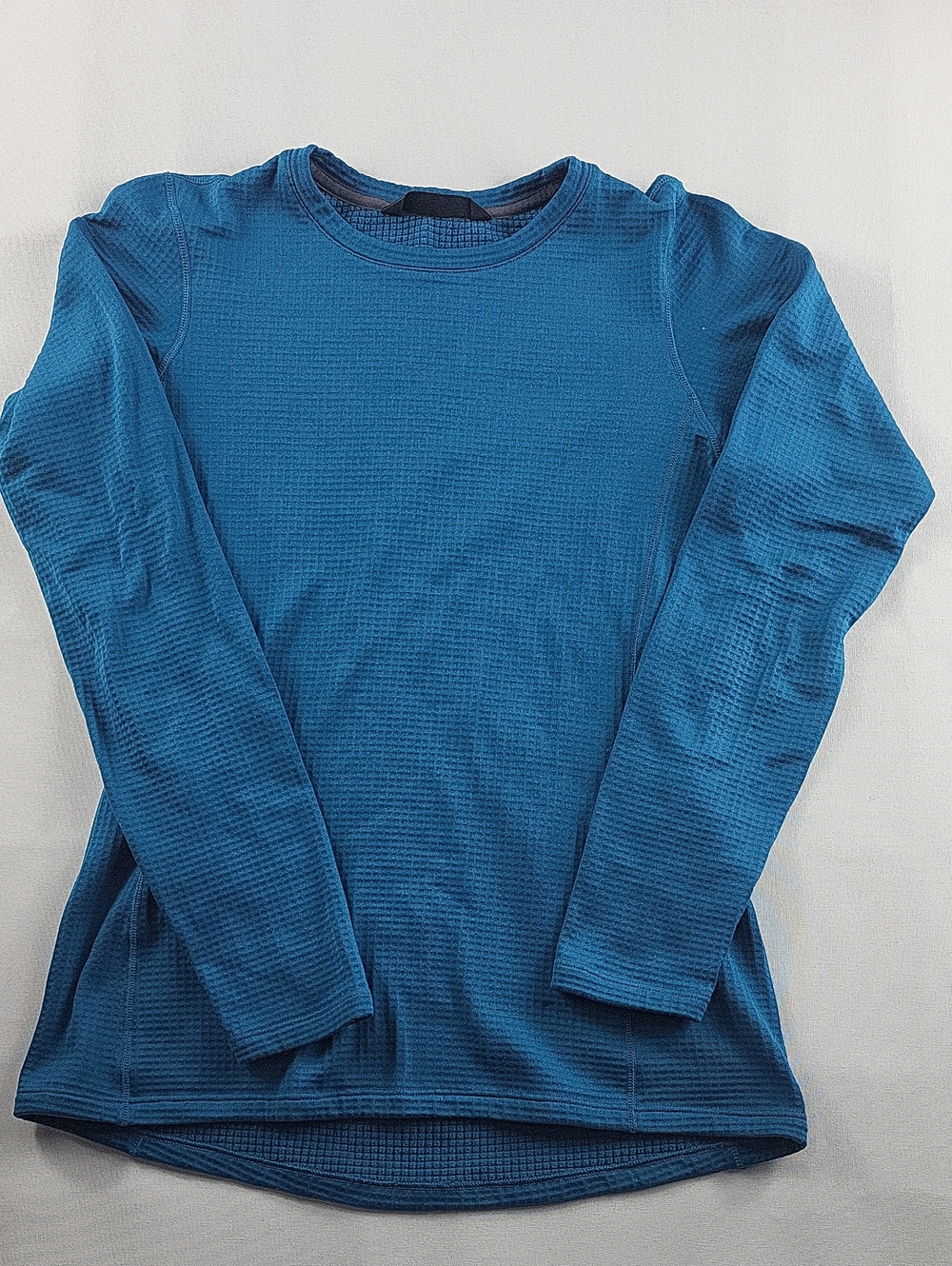 MEC Mountain Equipment Company Women's Grid Fleece Base Layer Top Teal